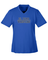 El Toro HS Boys Wrestling Wrestling - Womens Performance Shirt