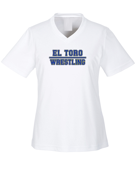 El Toro HS Boys Wrestling Wrestling - Womens Performance Shirt
