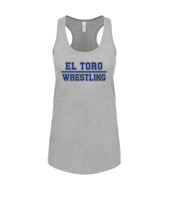 El Toro HS Boys Wrestling Wrestling - Womens Tank Top