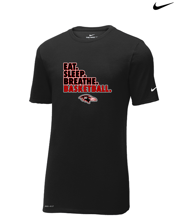 Empire HS Boys Basketball Eat Sleep Breathe - Mens Nike Cotton Poly Tee