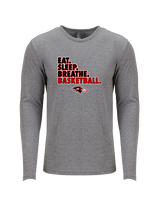 Empire HS Boys Basketball Eat Sleep Breathe - Tri-Blend Long Sleeve