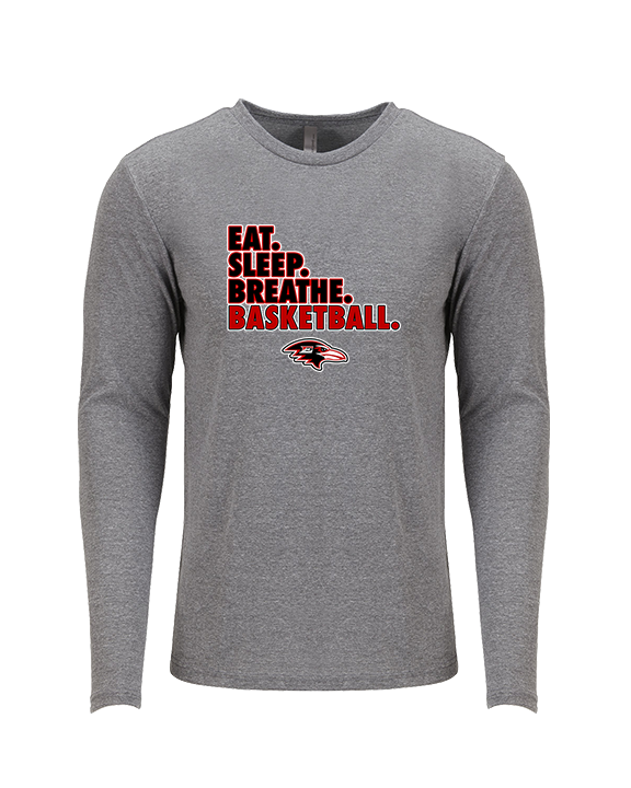Empire HS Boys Basketball Eat Sleep Breathe - Tri-Blend Long Sleeve