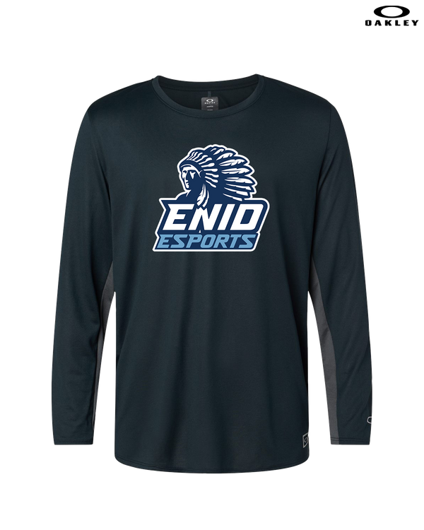 Enid HS Esports Logo - Oakley Hydrolix Long Sleeve