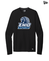 Enid HS Esports Logo - New Era Long Sleeve Crew