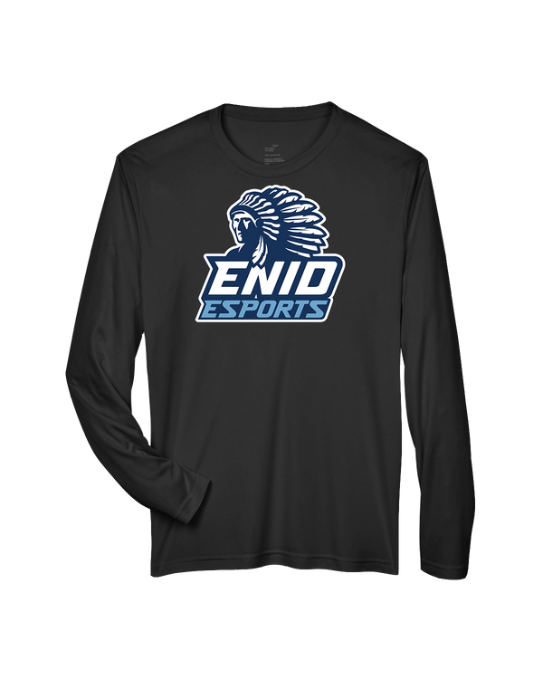 Enid HS Esports Logo - Performance Long Sleeve