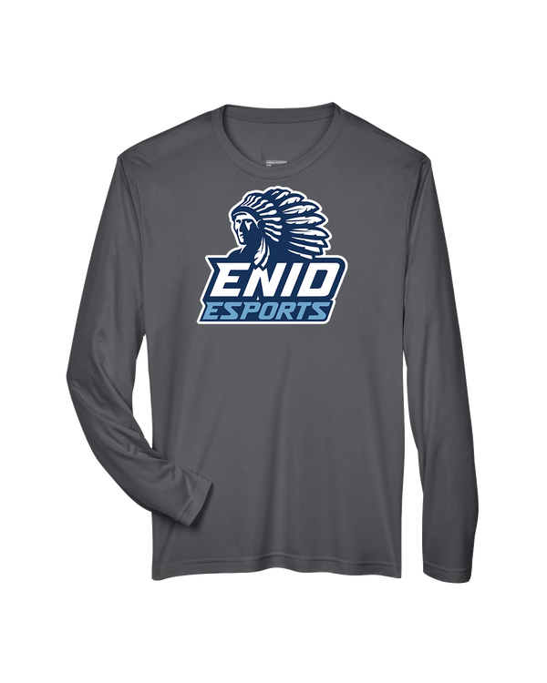 Enid HS Esports Logo - Performance Long Sleeve