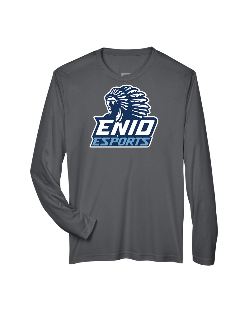 Enid HS Esports Logo - Performance Long Sleeve