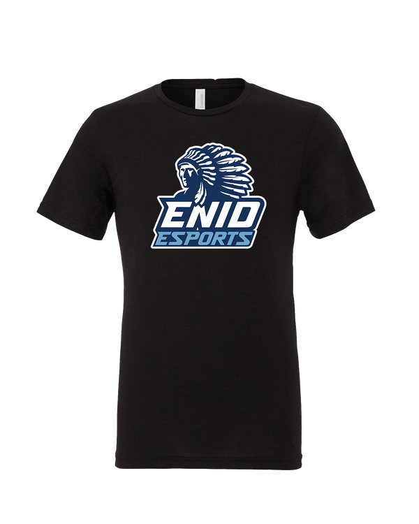 Enid HS Esports Logo - Mens Tri Blend Shirt