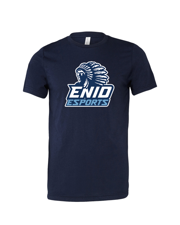 Enid HS Esports Logo - Mens Tri Blend Shirt