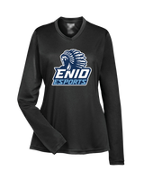 Enid HS Esports Logo - Womens Performance Long Sleeve