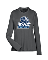 Enid HS Esports Logo - Womens Performance Long Sleeve