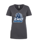 Enid HS Esports Logo - Womens V-Neck