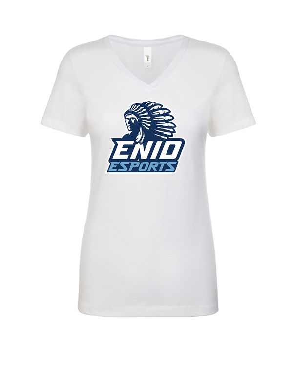 Enid HS Esports Logo - Womens V-Neck