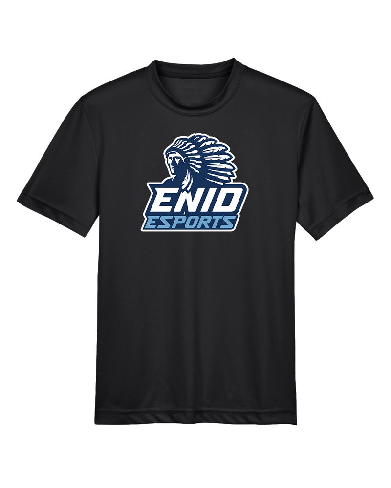 Enid HS Esports Logo - Youth Performance T-Shirt