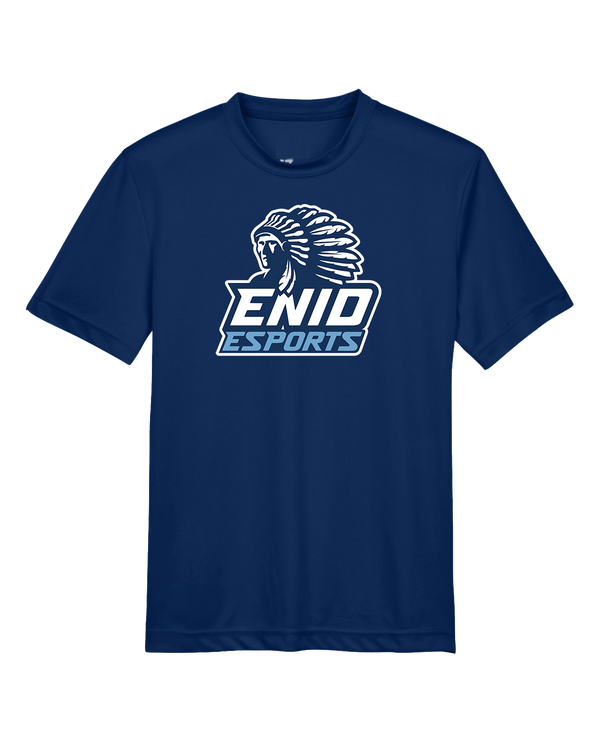 Enid HS Esports Logo - Youth Performance T-Shirt