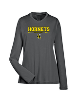 Enterprise HS  Girls Basketball Border - Womens Performance Long Sleeve
