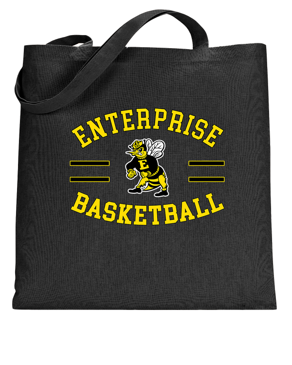 Enterprise HS  Girls Basketball Curve - Tote Bag