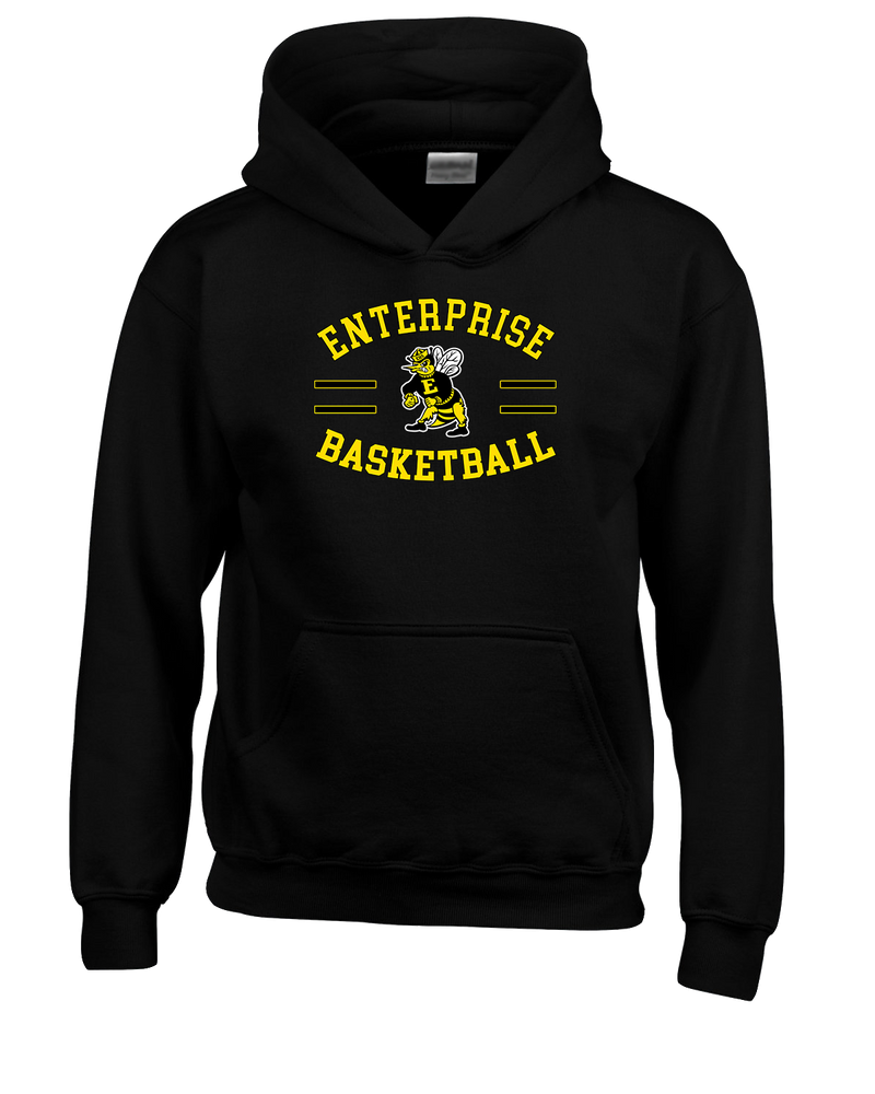 Enterprise HS  Girls Basketball Curve - Cotton Hoodie