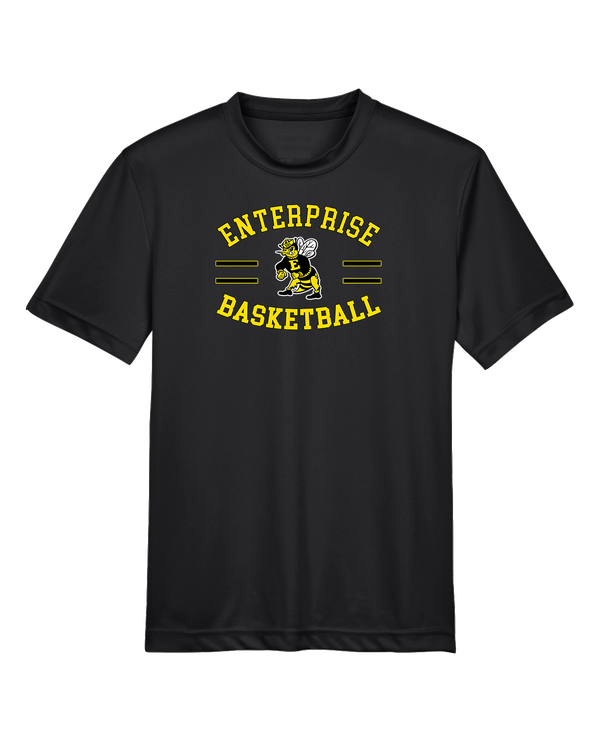 Enterprise HS  Girls Basketball Curve - Youth Performance T-Shirt