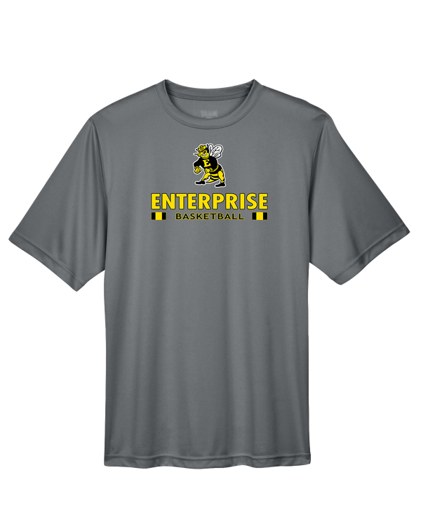 Enterprise HS  Girls Basketball Stacked - Performance T-Shirt