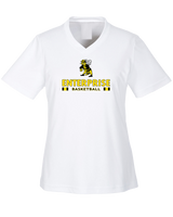 Enterprise HS  Girls Basketball Stacked - Womens Performance Shirt