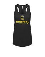 Enterprise HS  Girls Basketball Stacked - Womens Tank Top