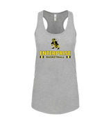 Enterprise HS  Girls Basketball Stacked - Womens Tank Top