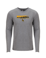 Enterprise HS Baseball Cut - Tri-Blend Long Sleeve