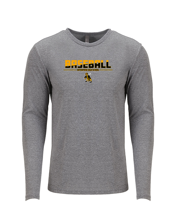 Enterprise HS Baseball Cut - Tri-Blend Long Sleeve