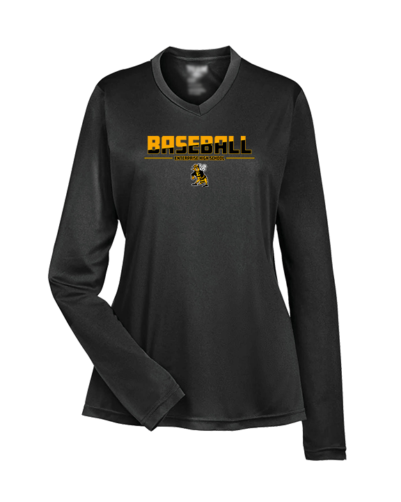 Enterprise HS Baseball Cut - Womens Performance Longsleeve