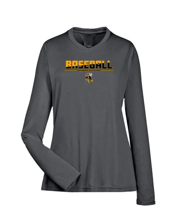 Enterprise HS Baseball Cut - Womens Performance Longsleeve