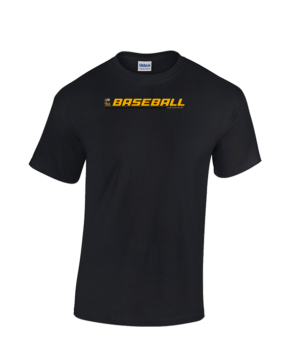 Enterprise HS Baseball Lines - Cotton T-Shirt