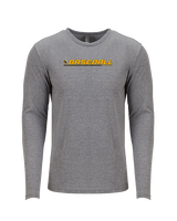 Enterprise HS Baseball Lines - Tri-Blend Long Sleeve