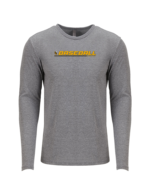 Enterprise HS Baseball Lines - Tri-Blend Long Sleeve