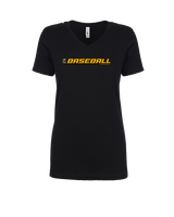 Enterprise HS Baseball Lines - Womens Vneck