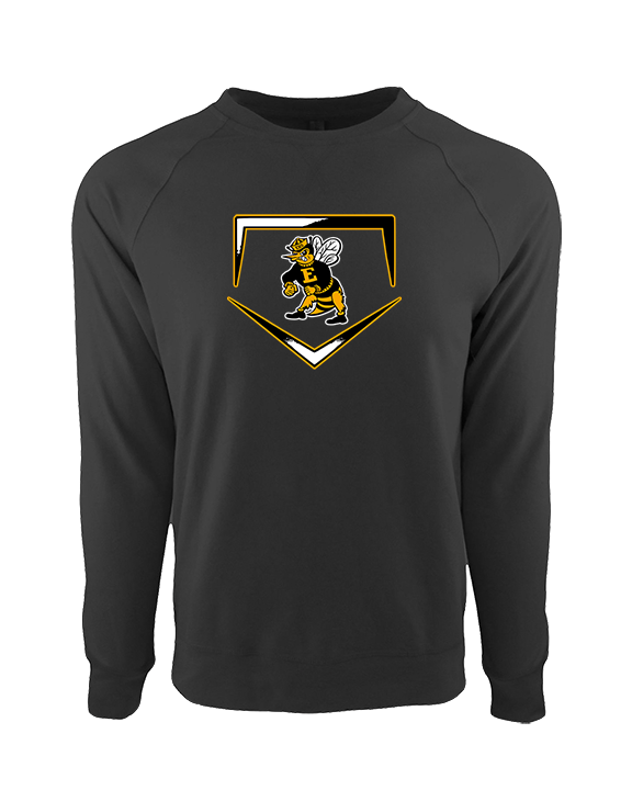 Enterprise HS Baseball Plate - Crewneck Sweatshirt