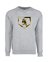Enterprise HS Baseball Plate - Crewneck Sweatshirt