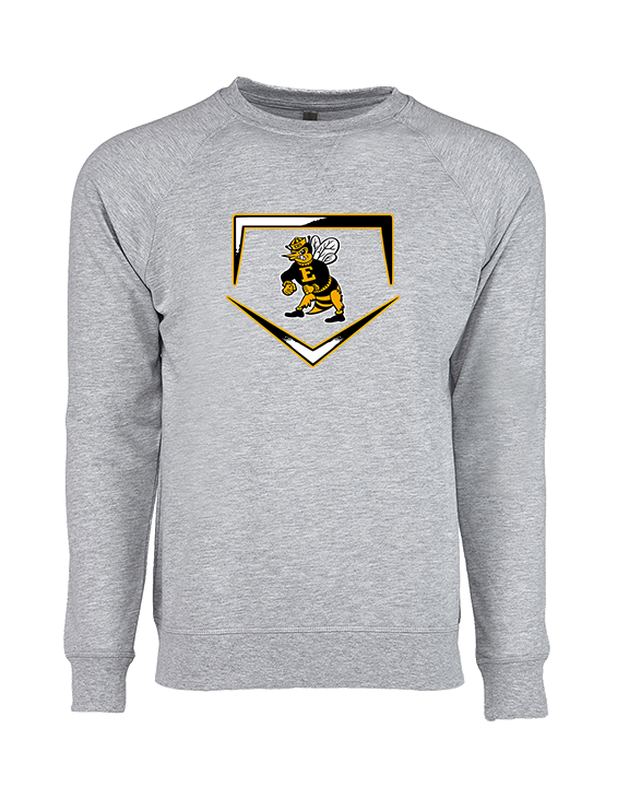 Enterprise HS Baseball Plate - Crewneck Sweatshirt