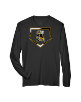 Enterprise HS Baseball Plate - Performance Longsleeve