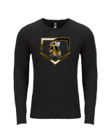 Enterprise HS Baseball Plate - Tri-Blend Long Sleeve