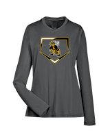 Enterprise HS Baseball Plate - Womens Performance Longsleeve