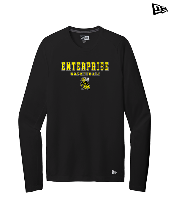 Enterprise HS Boys Basketball Block - New Era Performance Long Sleeve