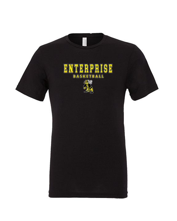 Enterprise HS Boys Basketball Block - Tri-Blend Shirt