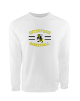 Enterprise HS Boys Basketball Curve - Crewneck Sweatshirt