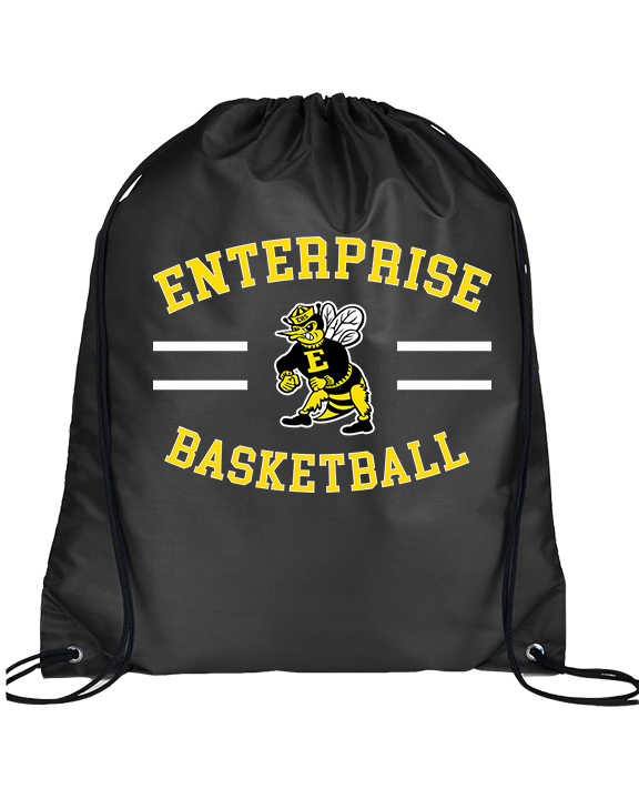Enterprise HS Boys Basketball Curve - Drawstring Bag