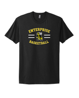 Enterprise HS Boys Basketball Curve - Mens Select Cotton T-Shirt