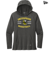 Enterprise HS Boys Basketball Curve - New Era Tri-Blend Hoodie