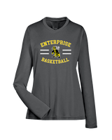 Enterprise HS Boys Basketball Curve - Womens Performance Longsleeve