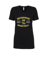 Enterprise HS Boys Basketball Curve - Womens Vneck