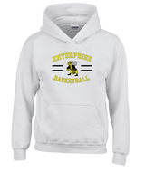 Enterprise HS Boys Basketball Curve - Youth Hoodie